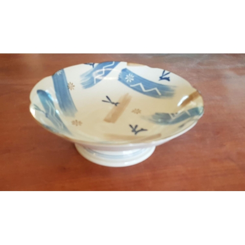 216 - Blue and White Collection: Pair of Vases, Mug, Bowl, Sweets Plate and Money Box (x6)