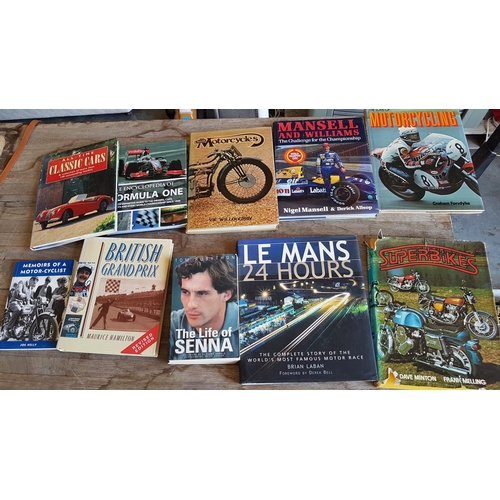 345 - Collection of Car & Motorcycle Books