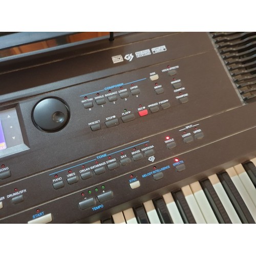 222 - Roland E-600 (61 Note Intelligent Keyboard) Touch Screen Smart Accompaniment, 64-Voice Polyphony, 16... 
