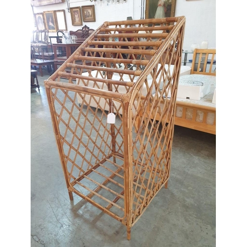233 - Bamboo Towel Holder / Rack (58cm x 57cm x 122cm Overall)