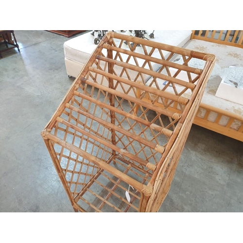 233 - Bamboo Towel Holder / Rack (58cm x 57cm x 122cm Overall)