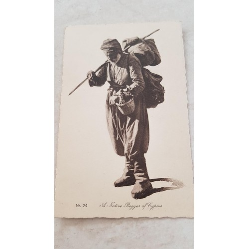 403 - Collection Vintage Black / White Cyprus Post Cards (x3)