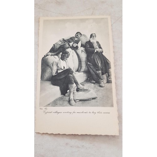 403 - Collection Vintage Black / White Cyprus Post Cards (x3)