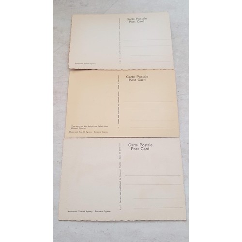 403 - Collection Vintage Black / White Cyprus Post Cards (x3)