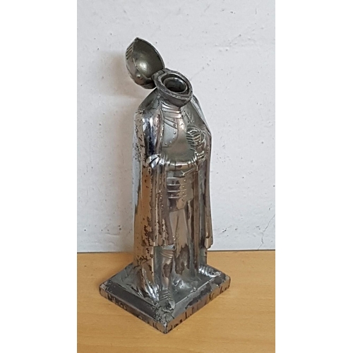 Vintage Cigarette Lighter of Knight Armour (H:24cm)