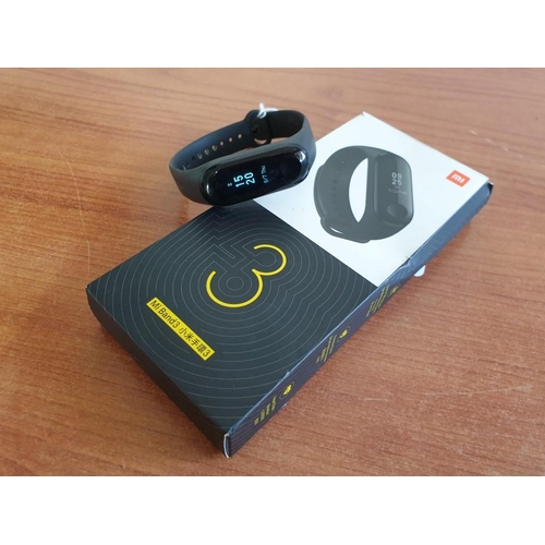 345 - Mi Band 3 Fitness / Health Watch, Model XMSHO5HM with Boc *Working when Lotted*