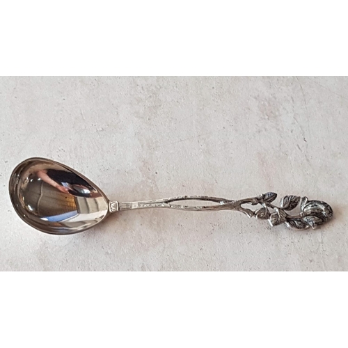 340 - 3 x Solid Silver Hallmarked Spoons (1 x .835 West Germany, 2 x .800)