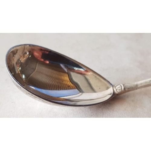 340 - 3 x Solid Silver Hallmarked Spoons (1 x .835 West Germany, 2 x .800)
