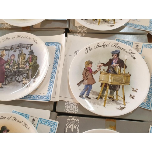 46 - Set of 9 x Wedgwood Collectable Plates from the 