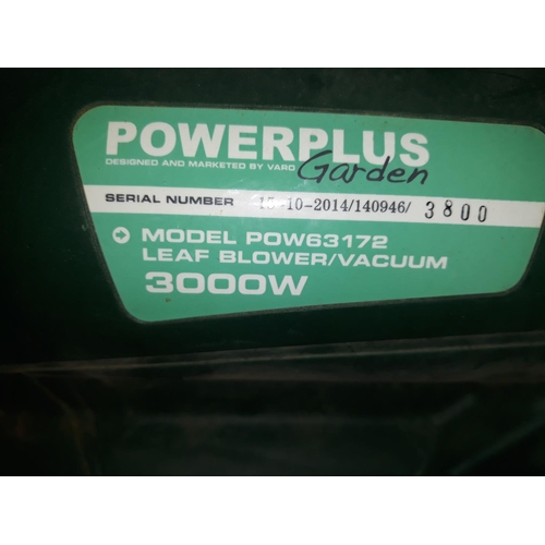 276 - Power Plus Garden Blower with Extension Lead