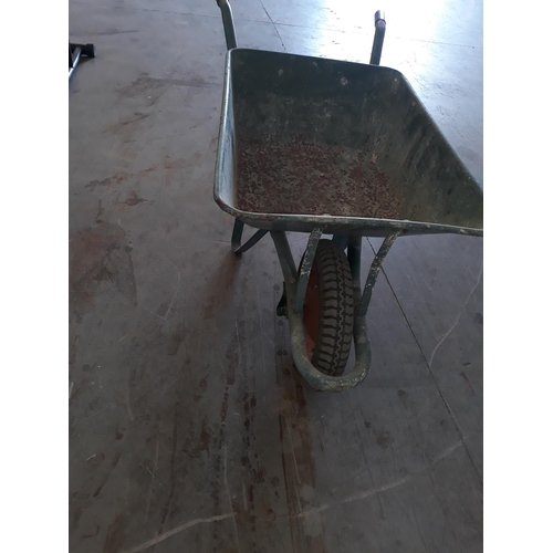 289 - Metal Wheelbarrow