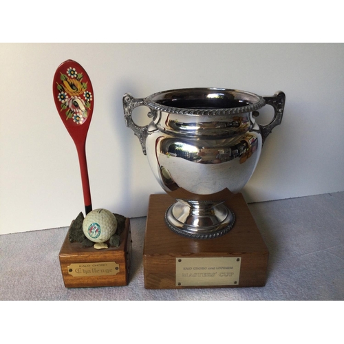 62 - Large Collection of Humorous Golf Trophies (x11)