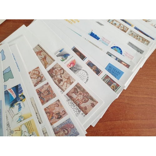 449 - Collection of Approx 60 Cyprus First Day Covers (Stamps) Circa 1980's