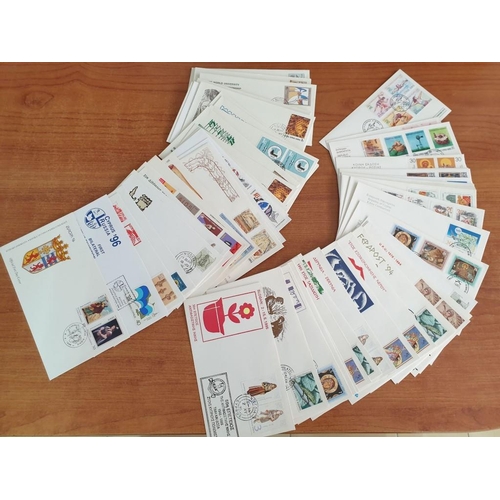 450 - Collection of Approx 60 Cyprus First Day Covers (Stamps) Circa 1990's