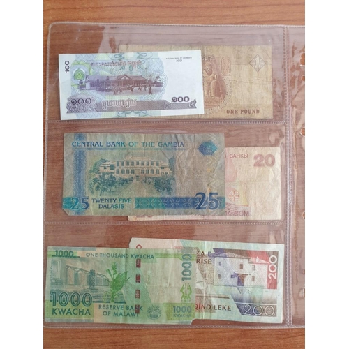 479 - Collection of 13 x Assorted World Bank Notes