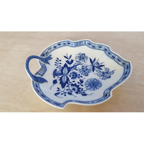 494 - White / Blue Porcelain Dishes 