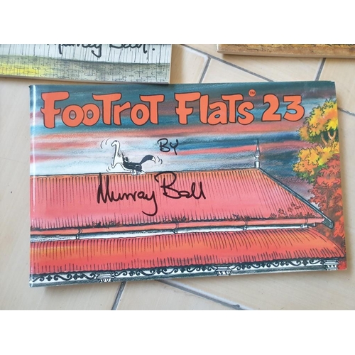 497 - Collection of 14 x 'Footrot Flats' Paper Back Comic Books by Murray Ball, (Circa 1980's), Series: 5,... 