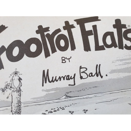 497 - Collection of 14 x 'Footrot Flats' Paper Back Comic Books by Murray Ball, (Circa 1980's), Series: 5,... 