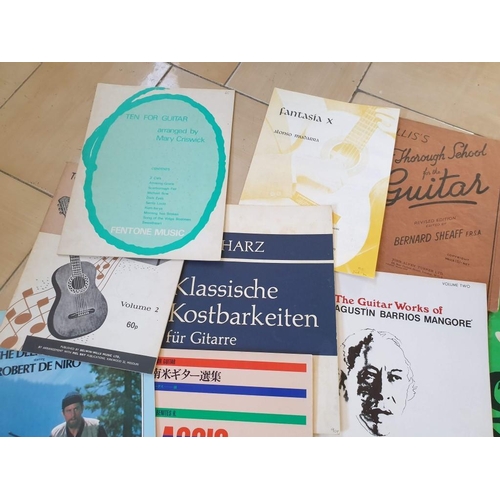 350 - Collection of Music Books and Sheets for Guitar (Approx 26)