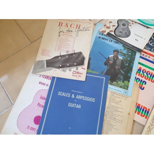 350 - Collection of Music Books and Sheets for Guitar (Approx 26)