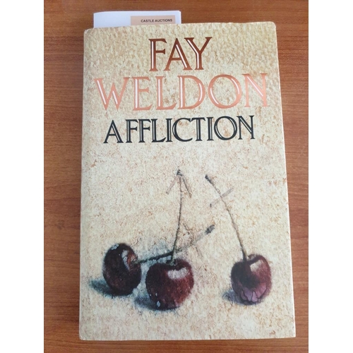 378 - Collection of 7 x Hardback Books All Signed by Authors; Fay Weldon 