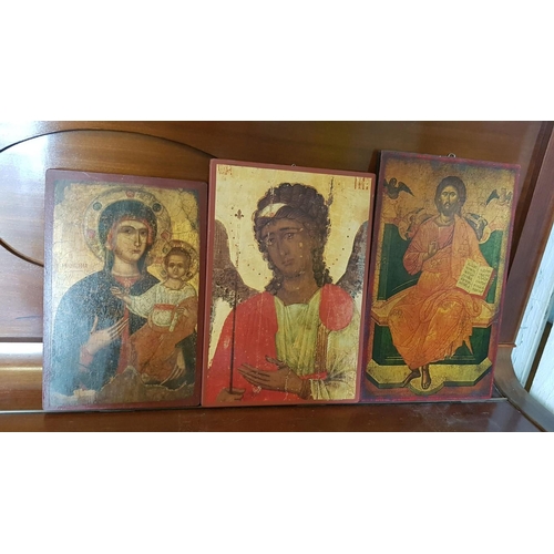 126 - Collection of Various of Icons in Various Sizes (33cm x 46cm, 37cm x 26cm, 3 x 25.5cm x 36.5cm, 30cm... 