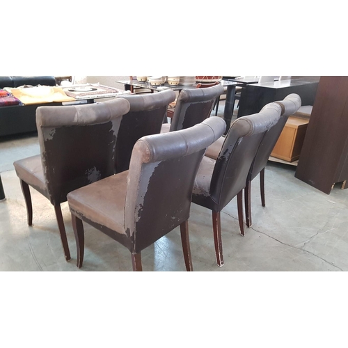 128 - Set of Dinning Chairs (A/F)