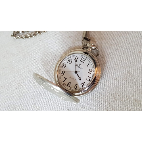 130 - Vintage Style Pocket Watch 