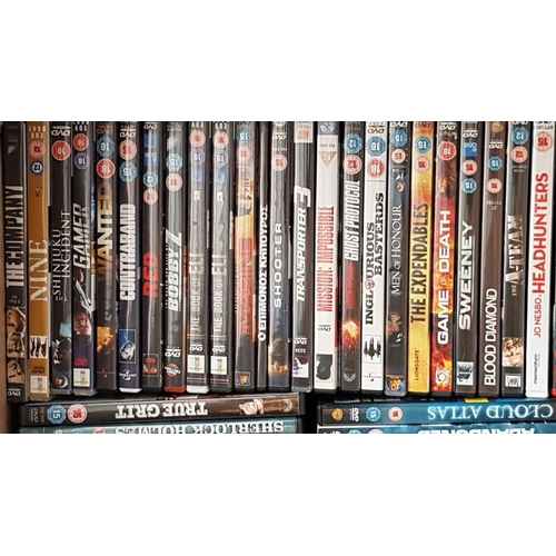 150 - Box of Action DVD's inc; The Expendables, Edge of Darkness etc