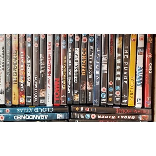 150 - Box of Action DVD's inc; The Expendables, Edge of Darkness etc