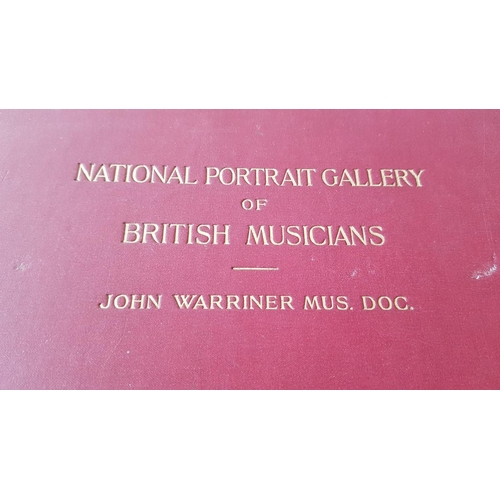 194 - National Portrait Gallery of British Musicians John Warriner Music Book