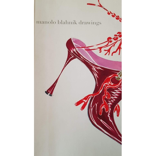 211 - Manolo Blahnik Drawnings Thames & Hudson Book Foreworl by Anna Wintour