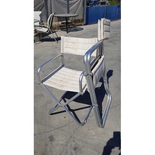 236 - Pair of Folding Garden / Beach Chairs