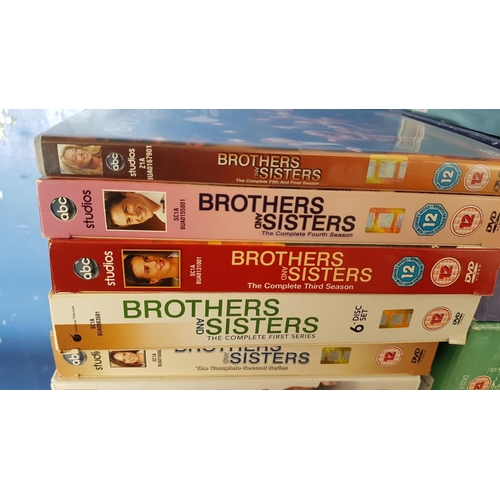 45 - Family Entertainment DVD's Friends, Brother & Sisters,Ally Mcbeal, Dawson's Creek, West Wing, Big Ba... 