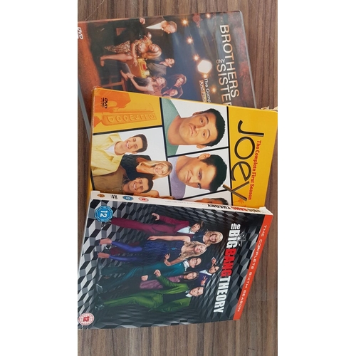 45 - Family Entertainment DVD's Friends, Brother & Sisters,Ally Mcbeal, Dawson's Creek, West Wing, Big Ba... 