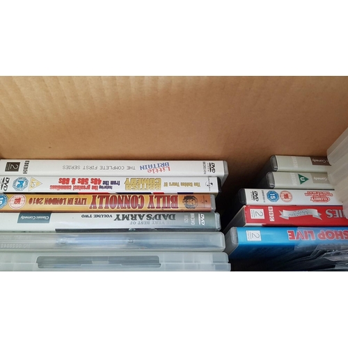 56 - Box of Assorted DVD's inc; Top Gear, Doc Martic, Breaking Bad etc