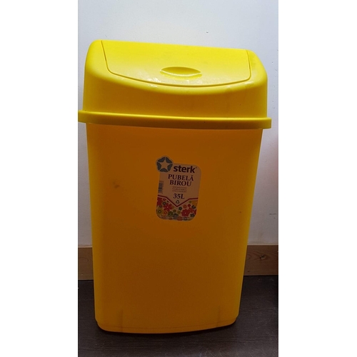 95 - Large Collection of Plastic Home Accessories inc. Large(35l) Yellow Bin,Large Food Container(double)... 