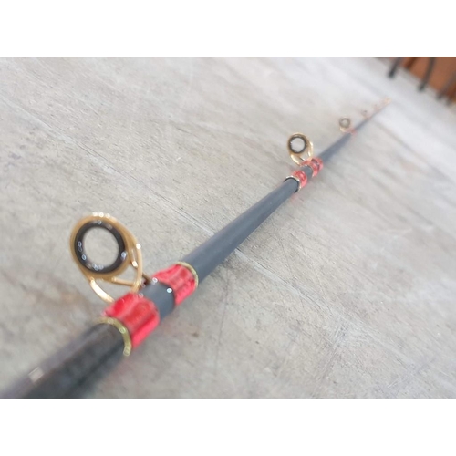 cabela im6 fishing pole 2 x Fishing Rods; Cabela's Salt Striker Spinning Rod and Cabela's Pro Guide  IM6 Casting Rod (2)