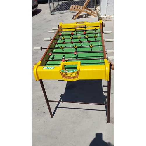 Vintage Arcofalc 'Elite' Table Foosball (Football) Game, Made in Italy,  Circa 1970's(?)