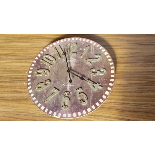 Westminster Clock Company London (Ø46cm) Battery Operated (UnTested)