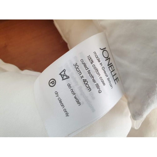 236 - 6 x Duck Feather Cushions & 2 x Fiber Cushions