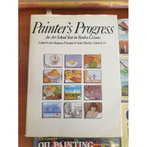 248 - Collection of 7 x Books on Painting with Oil & Water Colours