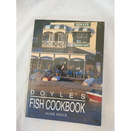 262 - Doyle's Fish Cookbook Signed by Alice & jack Doyle, Vintage Women's Own Cookery Book, Mrs Beetons Ev... 