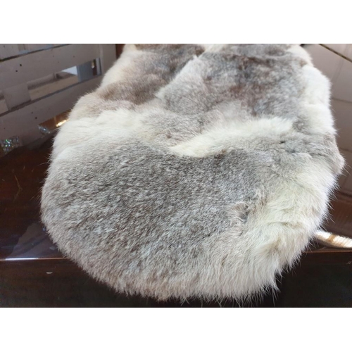 266 - Large Fur Stole (Approx 170cm x 45cm Overall)