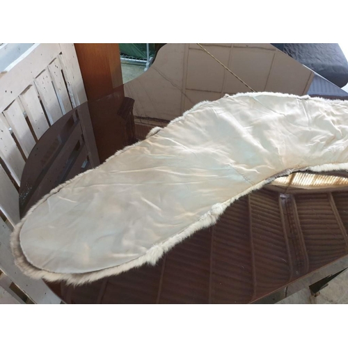 266 - Large Fur Stole (Approx 170cm x 45cm Overall)