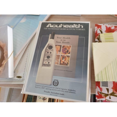 271 - Collection of Greetings Cards, Note Pads, Decorative Note Cards & Envelopes, Acupuncture Kit, 2 x Bo... 