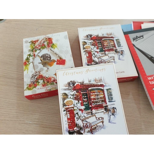 271 - Collection of Greetings Cards, Note Pads, Decorative Note Cards & Envelopes, Acupuncture Kit, 2 x Bo... 