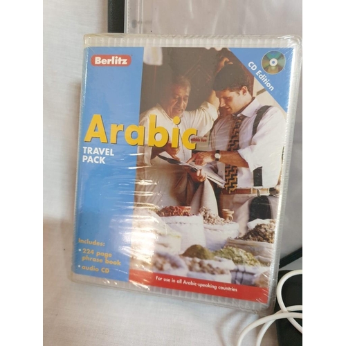 301 - Collection of Assorted Items; Case Bottle Opener, Umbrella, Glasses, PC Mouse, Arabic Travel CD, Sig... 