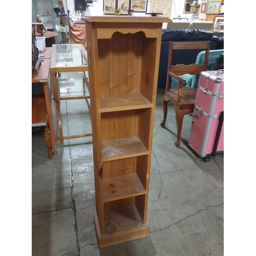 292 - Wooden Shelf Unit, 4 - Tier (31cm x 21cm x 120cm)