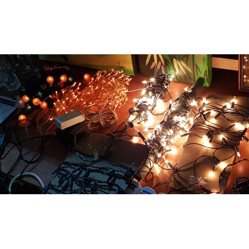 110 - Christmas Lights; 6 x Sets *Working when Lotted*